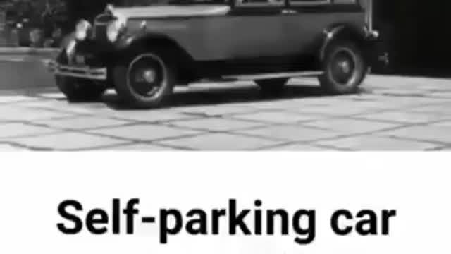 Self-Parking Car 1933