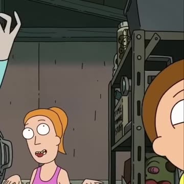 Unbelievable Hologram Drama: Rick and Jerry's Wild Fight