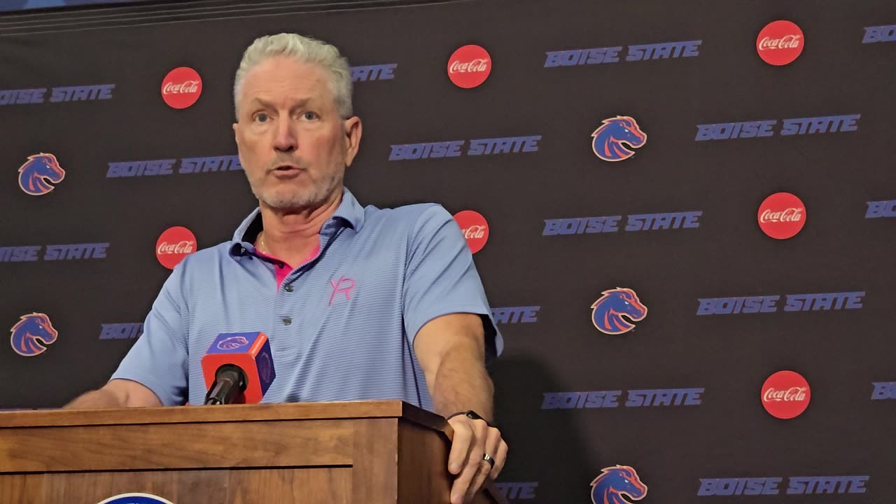 Pre Oregon Interview With Boise State Offensive Coordinator, Dirk Koetter 09/02/2024