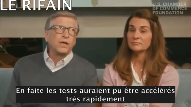 BILL & MELINDA GATES ANNONCE AVEC LE SOURIRE UNE 2ÈME VAGUE DU CORONAVIRUS POUR L'AUTOMNE - (Juin 2020)