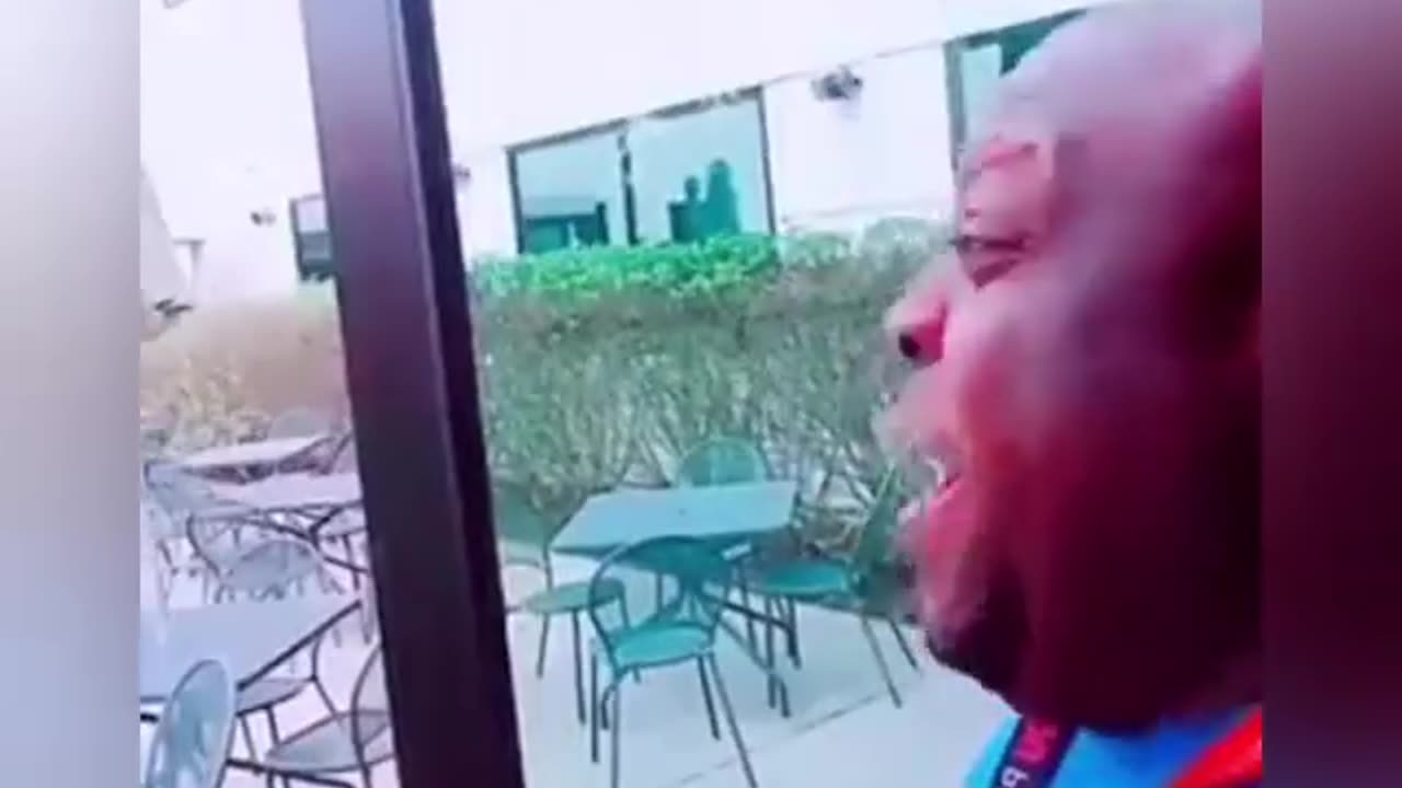 When your neighbors are democrats and you wish them a good morning
