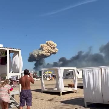 🔥🇺🇦 The Armed Forces of Ukraine have bombed a military airfield in Novofedorovka, Crimea.