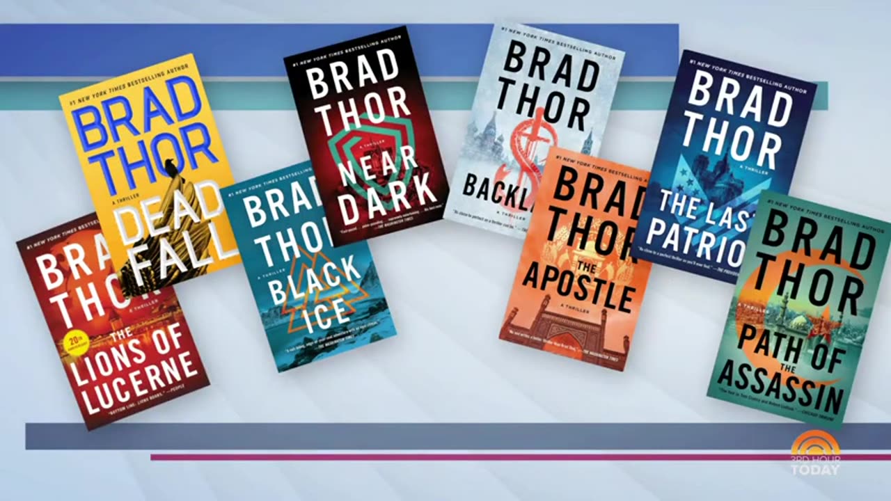 Author Brad Thor shares top books to read right now