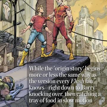 The Future Flash Old Barry Allen Revealed By DC.....