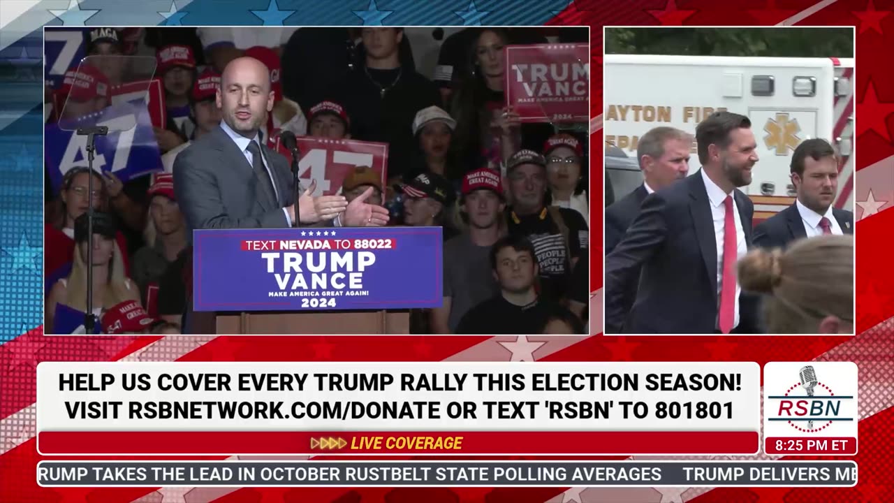 FULL SPEECH: Stephen Miller Delivers Remarks in Reno, NV