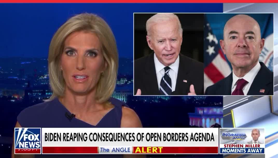 Laura Ingraham EXPOSES Secretary Mayorkas LIES about the border