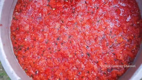 WATERMELON JUICE - Farm Fresh Fruit Juice Making - Watermelon Craft - Watermelon Experiment