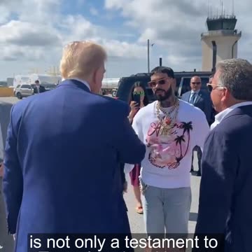Anuel apoya públicamente a Donald Trump. #anuelaa #trump