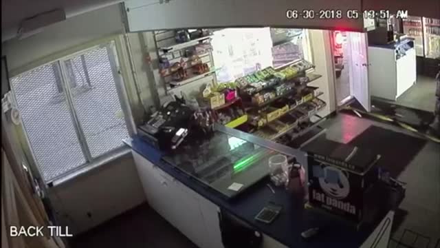 ATM Heist Destroys Shop