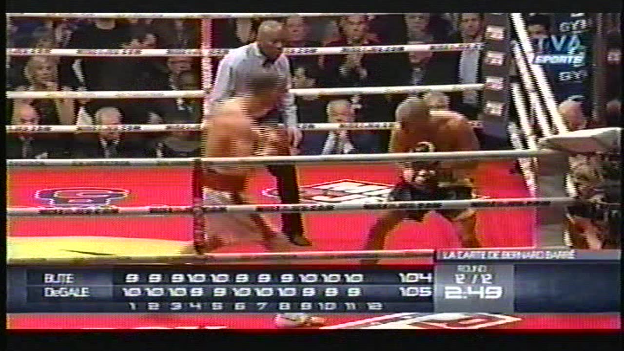 Combat de Boxe James DeGale vs Lucien Bute