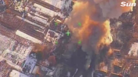 Russian airstrike destroys Ukrainian infantry and weapons factory in Kyiv