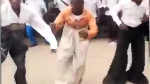 Crazy dancing moves