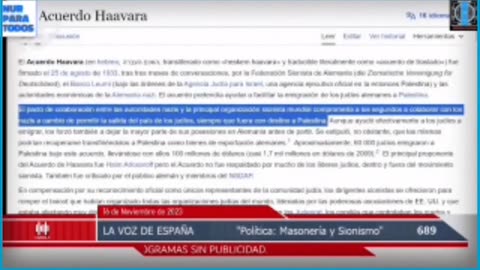 SIONISTAs y NAZIS TRABAJABAN DE COMUN ACUERDO