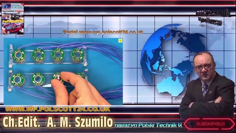 V8 ELECTROMAGNETIC DYNAMO / DYDAMO SILNIK 5 V / ELEKTROMAGNETYCZNE DYNAMO V8