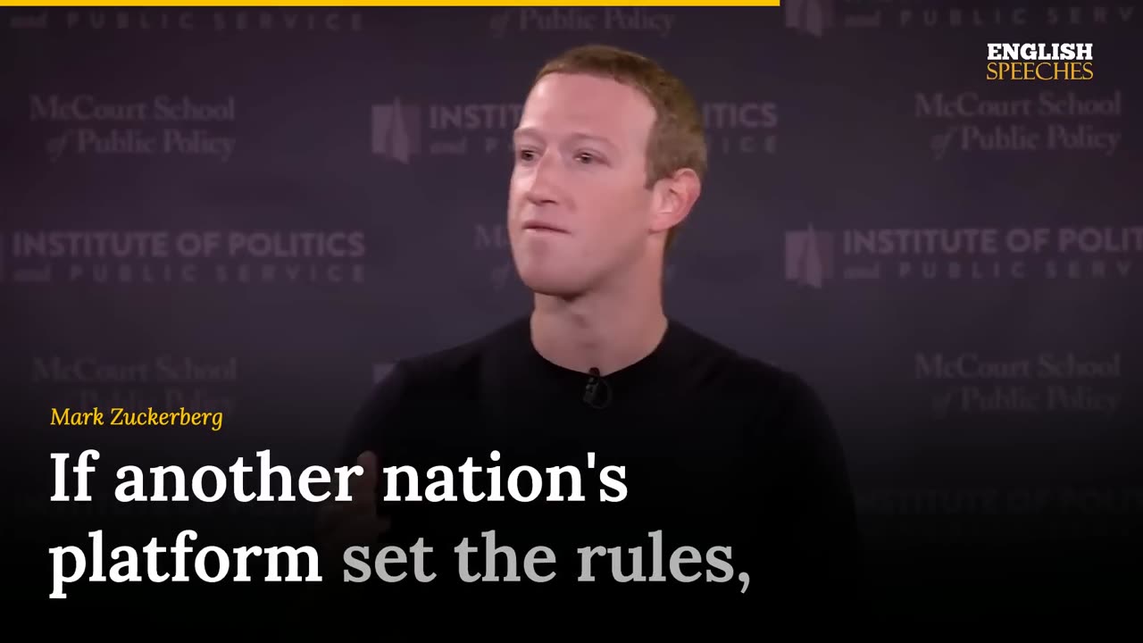 ENGLISH SPEECH MARK ZUCKERBERG Free Speech English