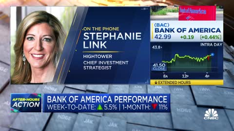 Stephanie Link buys Bank of America, Target