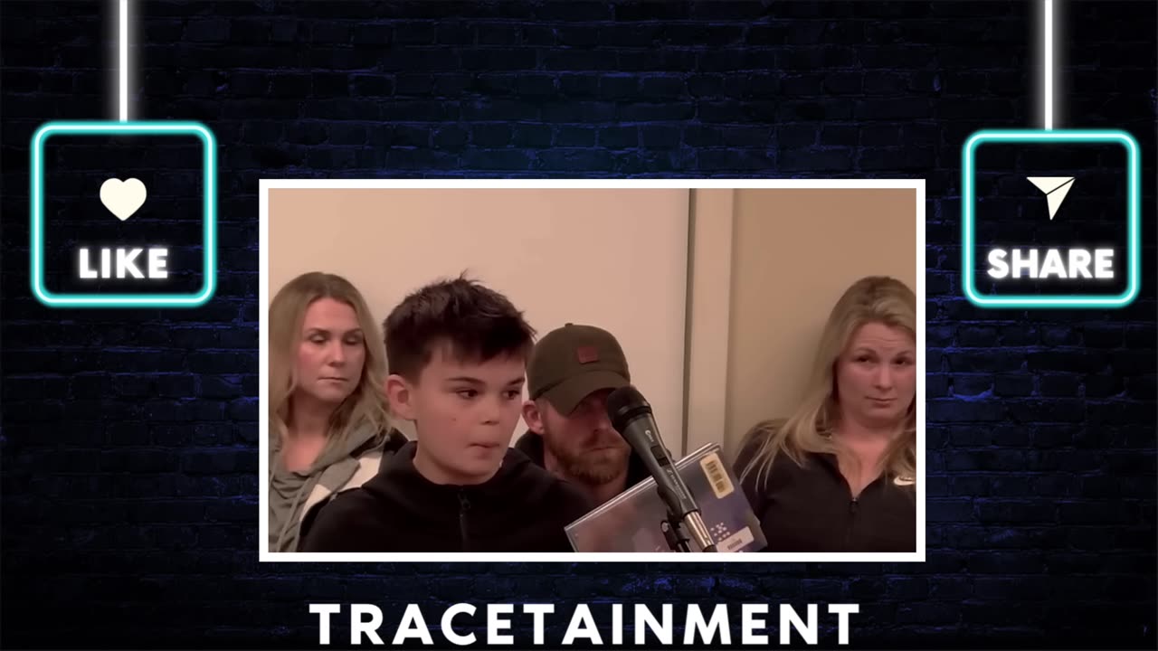 Brave kid HORRIFIES his teachers by reading their own woke garbage, then his dad shows up...