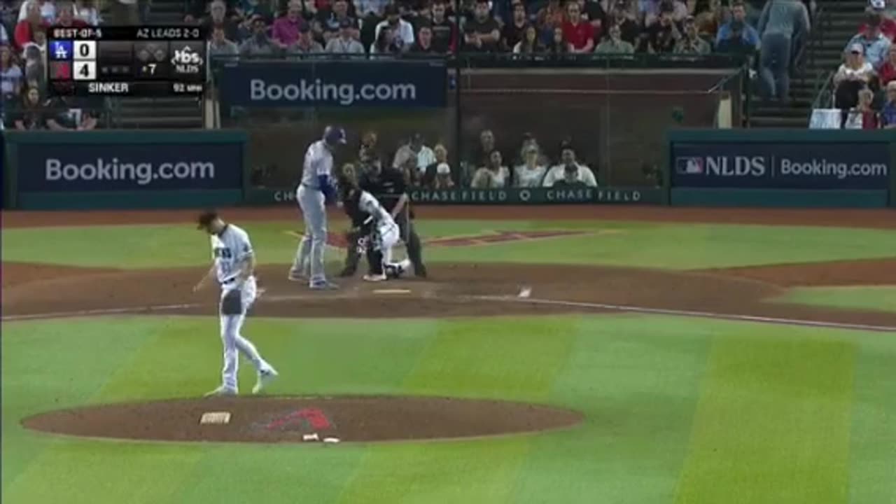 2023 NLDS Game 3 DBacks vs Dodgers (TBS and DBacks radio)