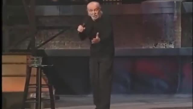 George Carlin knows... circa 1994