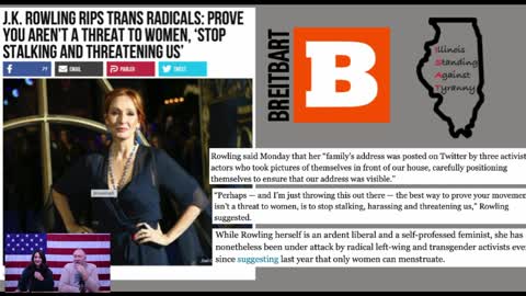 J K Rowling speaks out about trans radicals