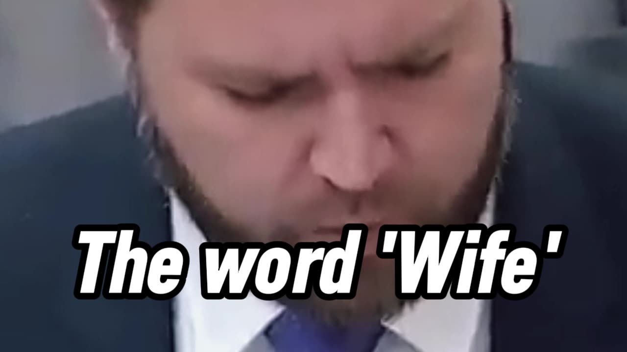 Woke Politician OFFENDED At The Word 'Wife'