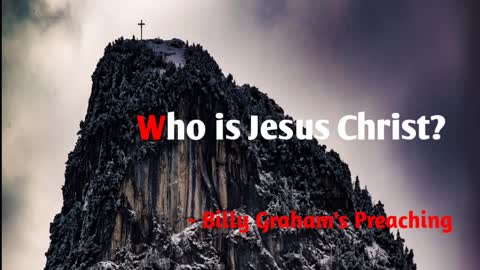 Who is Jesus Christ