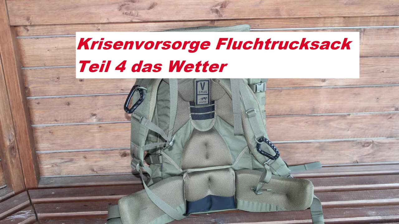 BLACKOUT DER FLUCHTRUCKSACK TEIL 4 DAS WETTER