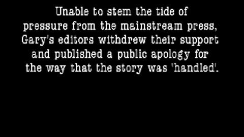 In memory of Gary Webb - A hero of authentic Journalism