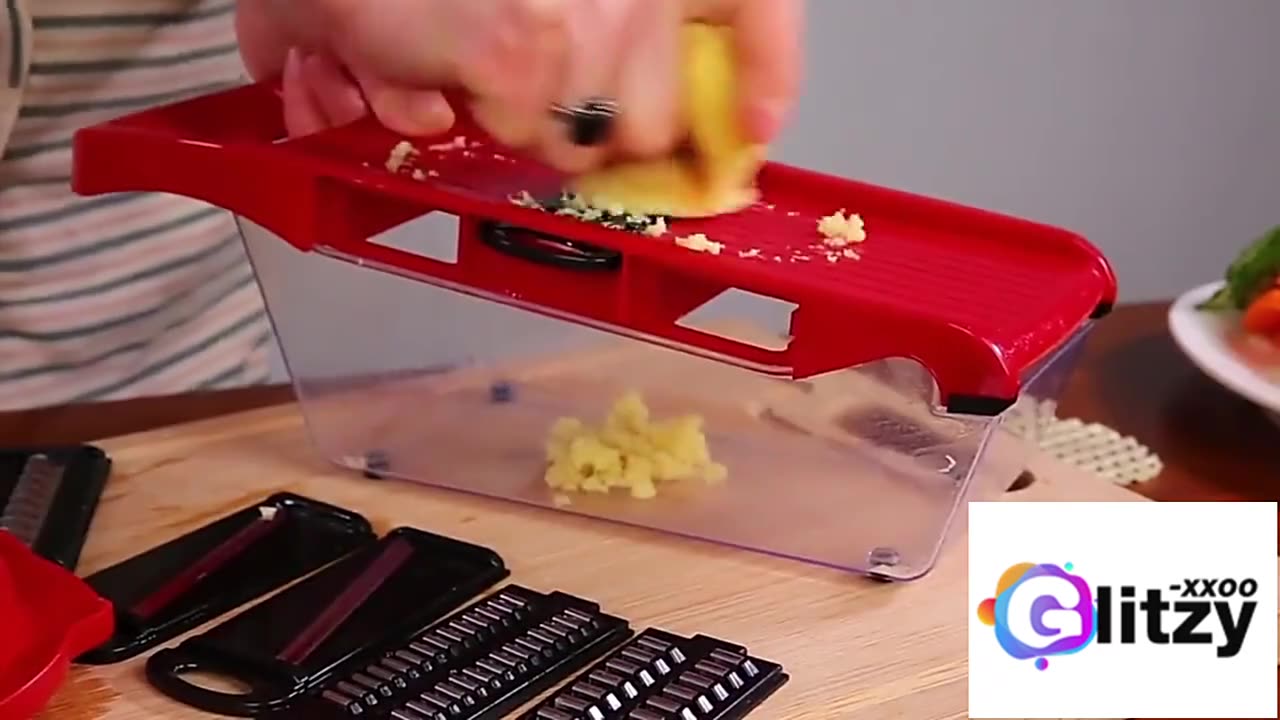 Multi-function Kitchen Vegetable Slicer Grater with Mandolin