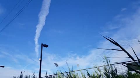 Evil never stops spraying the skies