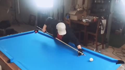 Completelyplanned#trickshots#billiards#8ballpool#QuickerPickerRapper