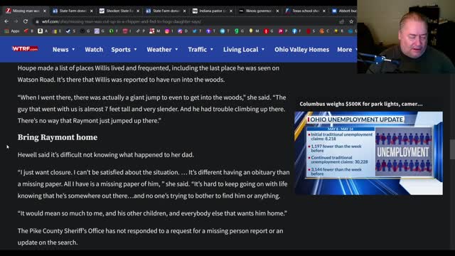 Father ends up in chipper, fed to hogs