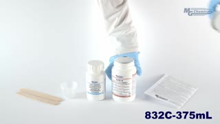 832C-375mL Translucent Epoxy Kit