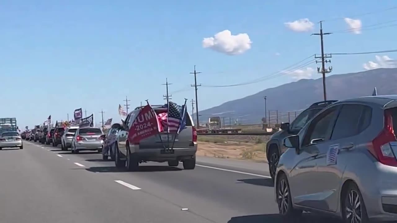 California Trump Train heading to Paso Robles! #Trump2024