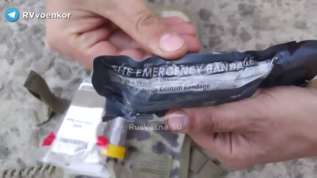 Ukraine War - Unboxing the IFAK American Personalized First Aid Kit