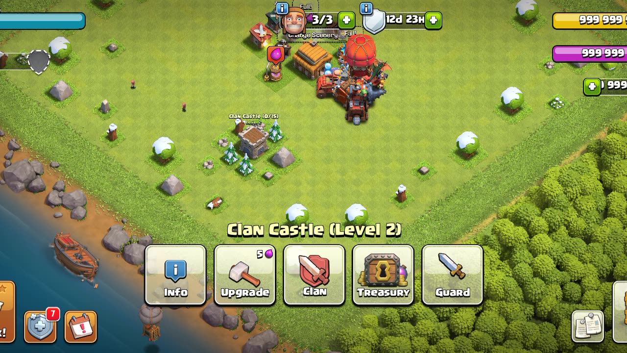 Clash of Clans Game 1 Level to 8 Level Game Play