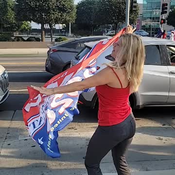 2020 October Beverly Hills rally