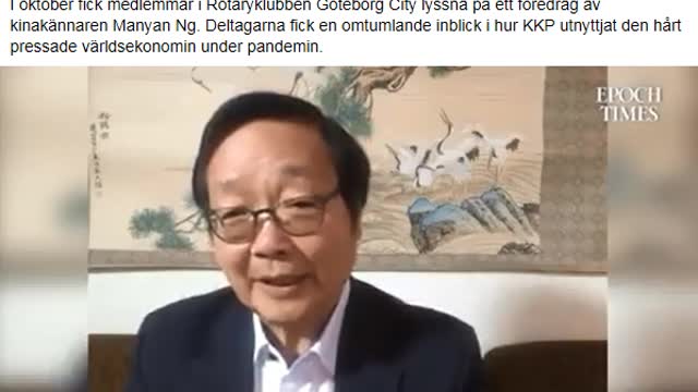 Swedish Chinese China Expert, Swedish language