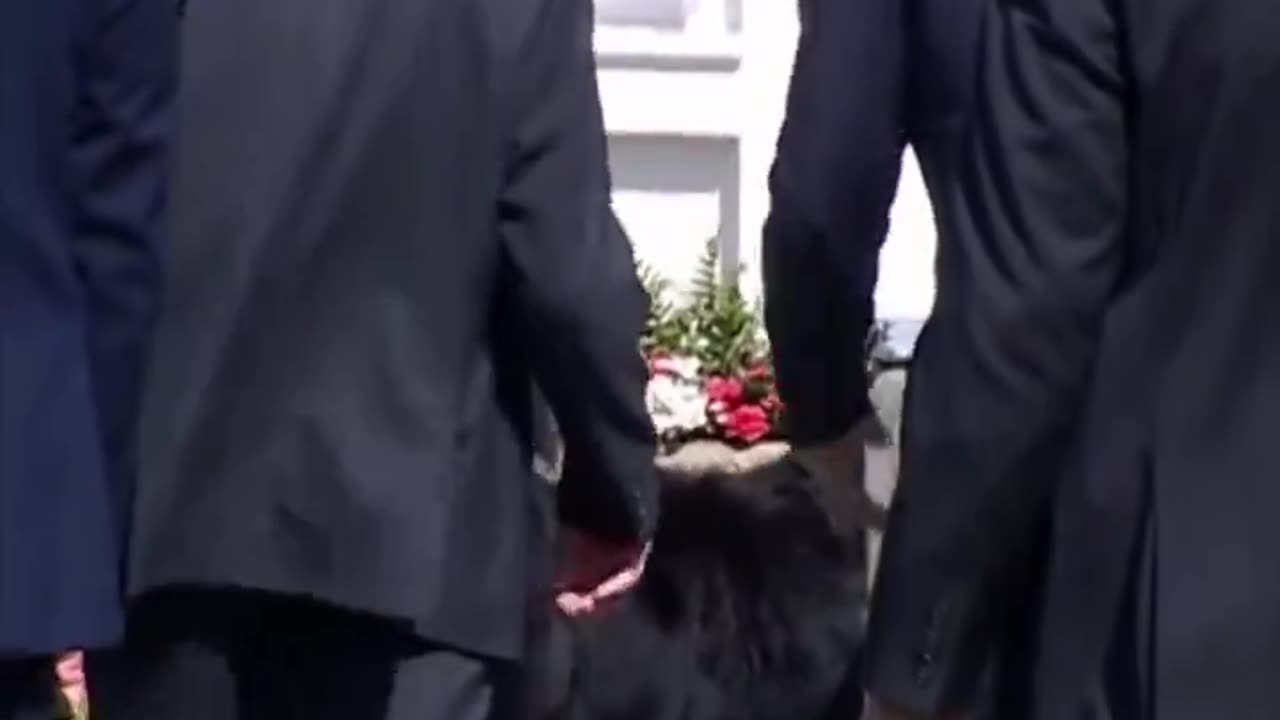 When Joe Biden visited the Irish president, his dog Misneach took an immediate