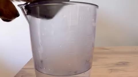 .Making BLACK Water With PAPER... #Shorts #Lifehack