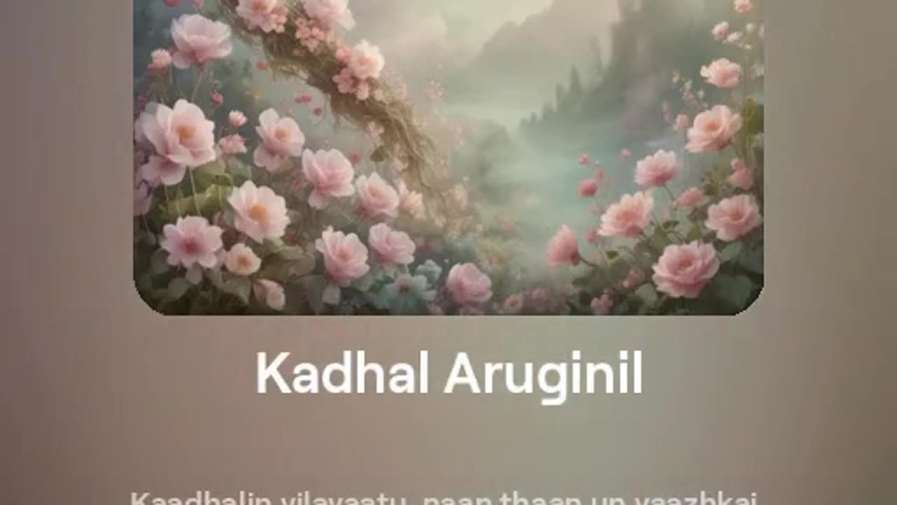 Kadhal Aruginil