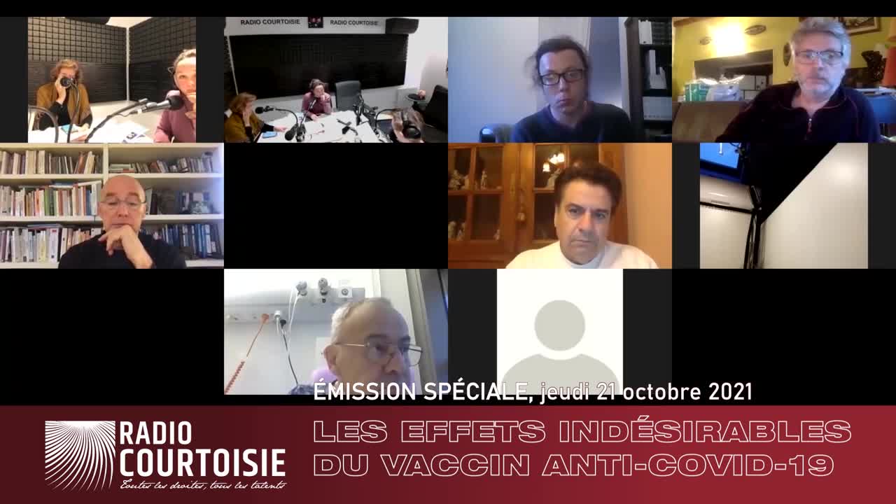 Les effets indésirables du "vaccin" anti-covid 19 vu par Radio Courtoisie !