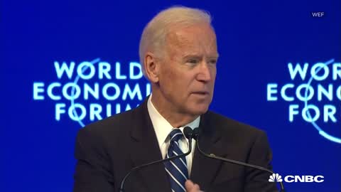 Biden 2017 Davos on NWO