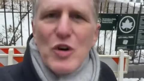 Looks Fake, But, Michael Rapaport Gets Hit In The Face With A Snowball