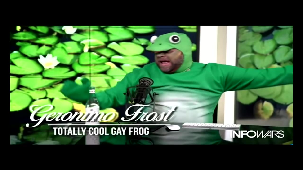 ALEX JONES GAY FROGS