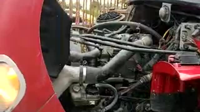 Máquina del Cuerpo de Bomberos de Cartagena