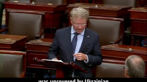 Rand Paul Accuses the Government of Fraud in $113 Billion Sent to Ukraine