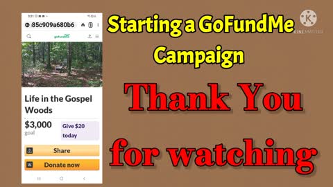 Starting a GoFundMe Campaign