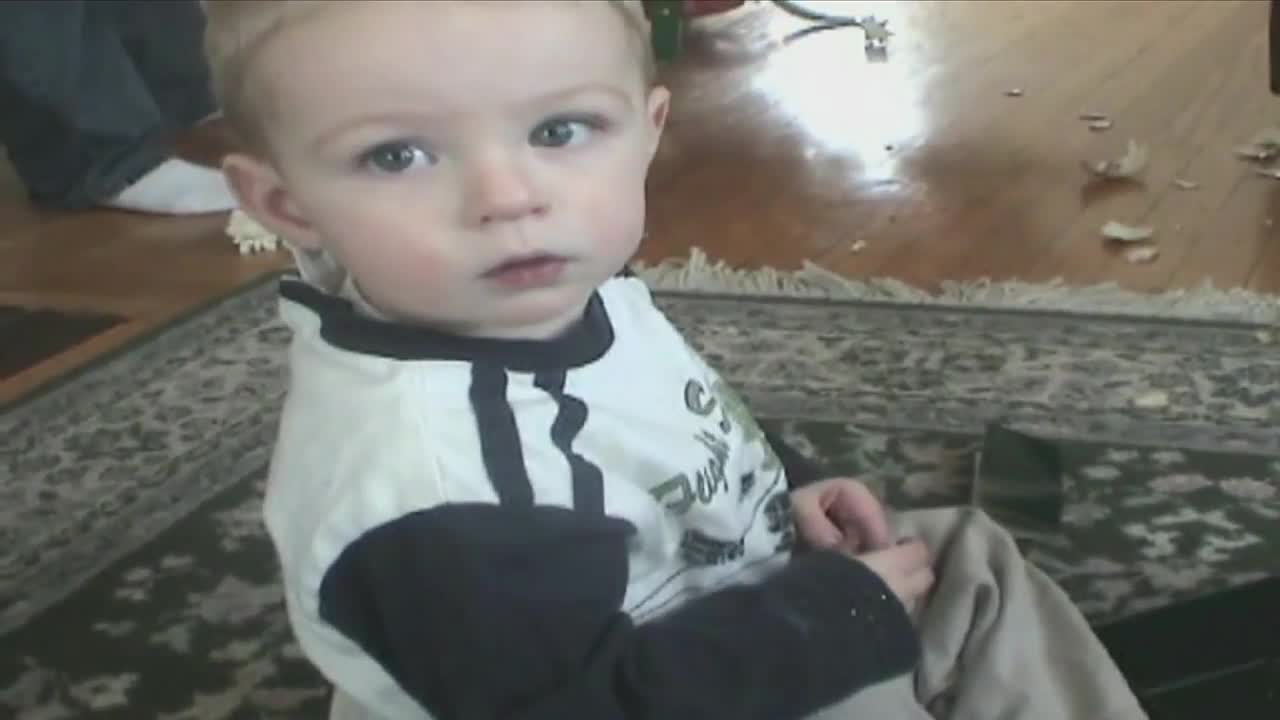 Baby Breaks Christmas Ornament