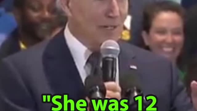 Creepy Joe: "She was 12, I was 30..."